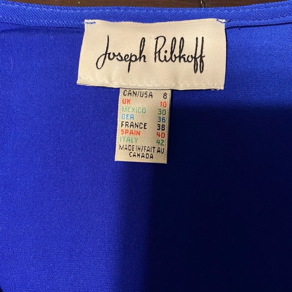 Joseph Ribkoff Blue Tunic Relaxed fit Top - Picture 7 of 7